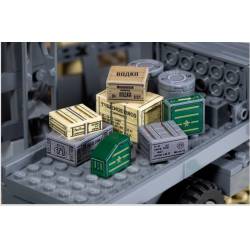WWII Russian Ammo Crates and Ration Boxes - Sticker Pack