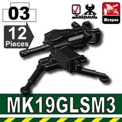 Cтанковый пулемет MK19GLSM3 черный