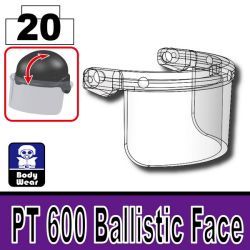 Ballistic Mask PT 600 Trans-Clear