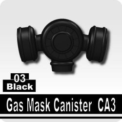 Фильтр для противогаза черный CA3 черный