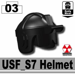 Шлем S7 с черным визором