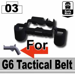G6 Tactical Belt Black