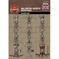 WWII British Infantry - Squad Pack - Stickers
