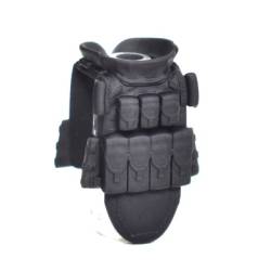 Vest 6B45 "Ratnik" with the attacker, black, pouches