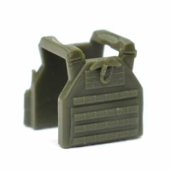 Bulletproof vest TV-110 figurines (pouches, walkie-talkie). Dark green