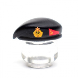 Beret of a Marine officer with a cockade of the USSR Navy