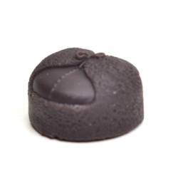 Cap with earflaps brown with a star