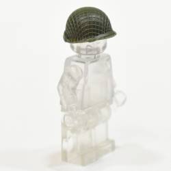 American M1 helmet with mesh. Dark green