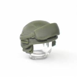 Шлем 6Б47 "Ратник" темно-зеленый, с очками и наушниками ГШ-01
