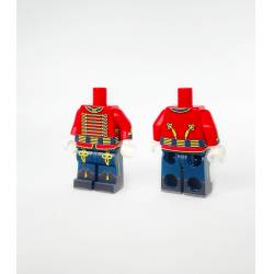 Лейб-Гвардии Гусар - тело для минифигурки Лего