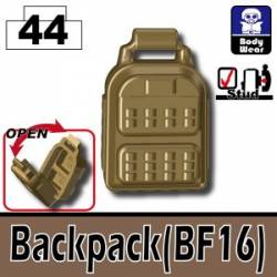 Backpack BF16 dark tan