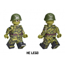 Russian Soldier summer uniform camo VSR-98 Flora with Chest rig