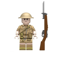 British machine gunner | Brickpanda