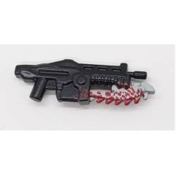 Shredder Gun with Blood print