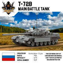 Tank T-72B - Soviet Main Battle
