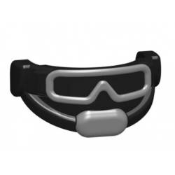 Tactical Goggles - Trans Clear (Black/Silver)