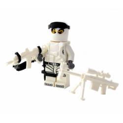 Custom Special Forces Winter Army Commando Minifigure
