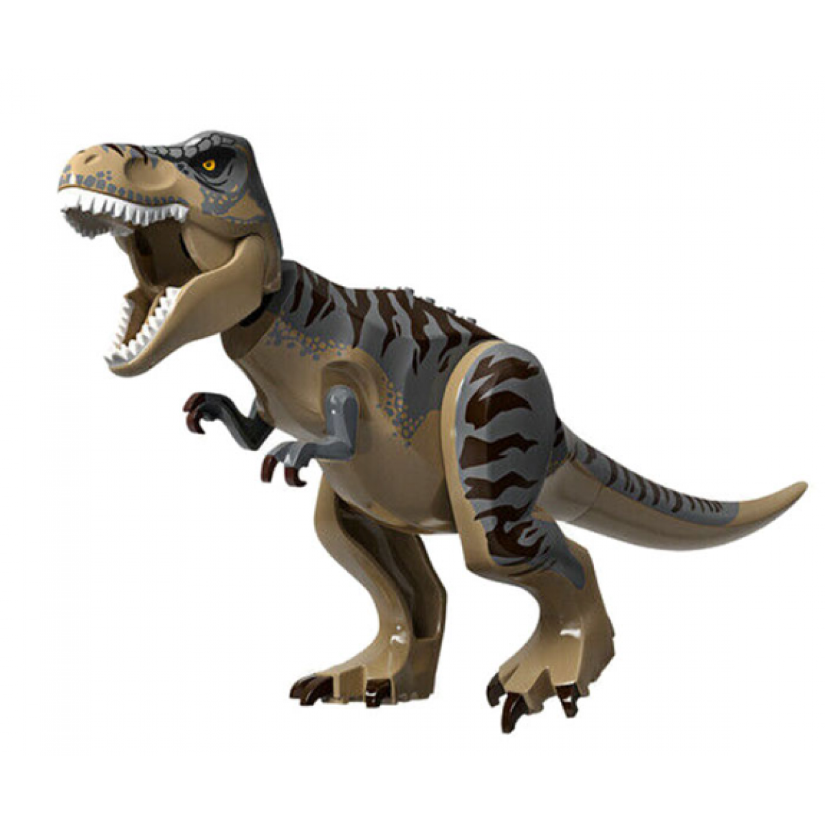 Dinosaur Tyrannosaurus rex with Dark Bluish Gray Back